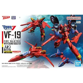HG 1/100 VF-19改 ファイヤーバルキリー サウンドブースター装備 マクロス7