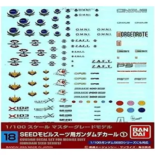1/100 ガンダムデカール MG 汎用-SEED用1