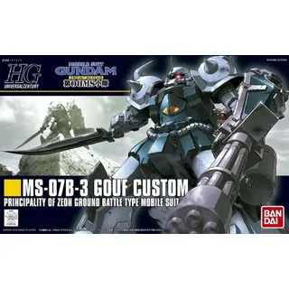 新品 HGUC 1/144 MS-07B3 グフカスタム ( 第08MS小隊)