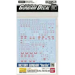 ガンダムデカール<75> MG VガンダムVer.Ka用