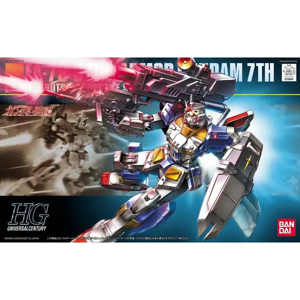 HGUC 1/144 フルアーマーガンダム7号機（5）