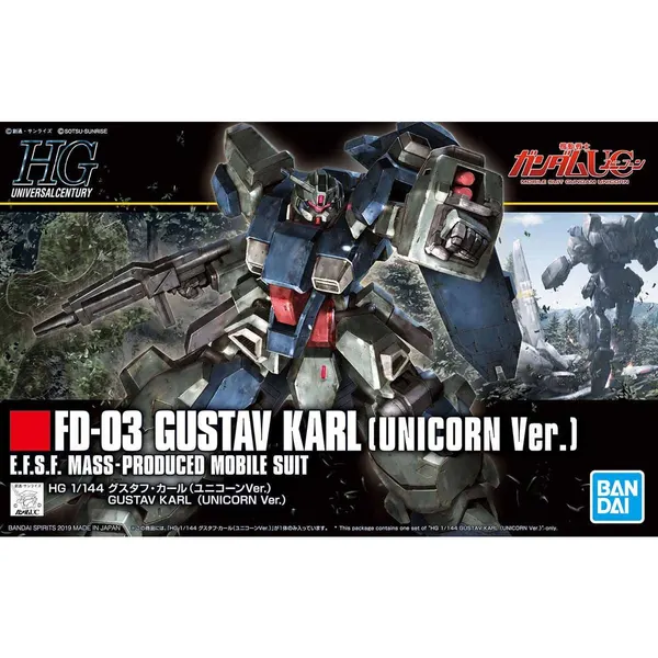 HGUC 1/144 グスタフ・カール(ユニコーンVer.)（7）