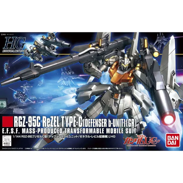 HGUC 1/144 リゼルC型(ディフェンサーbユニット/ゼネラル・レビル配備機)(4)