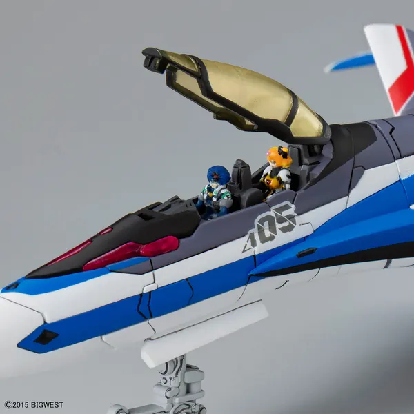 HG 1/100 VF-31J ジークフリード (ハヤテ・インメルマン機)(4)