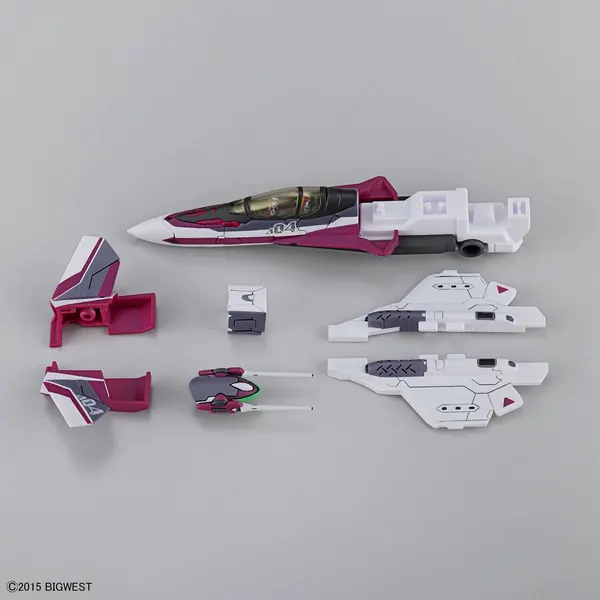 HG 1/100 VF-31C ジークフリード(ミラージュ・ファリーナ・ジーナス機)（7）